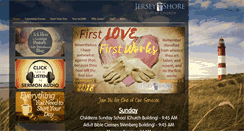 Desktop Screenshot of jerseyshorebaptist.com